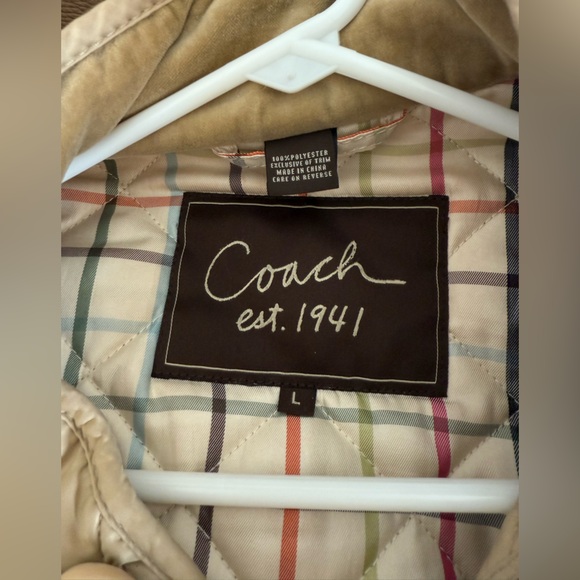 Coach women’s quilted jacket - Picture 4 of 4